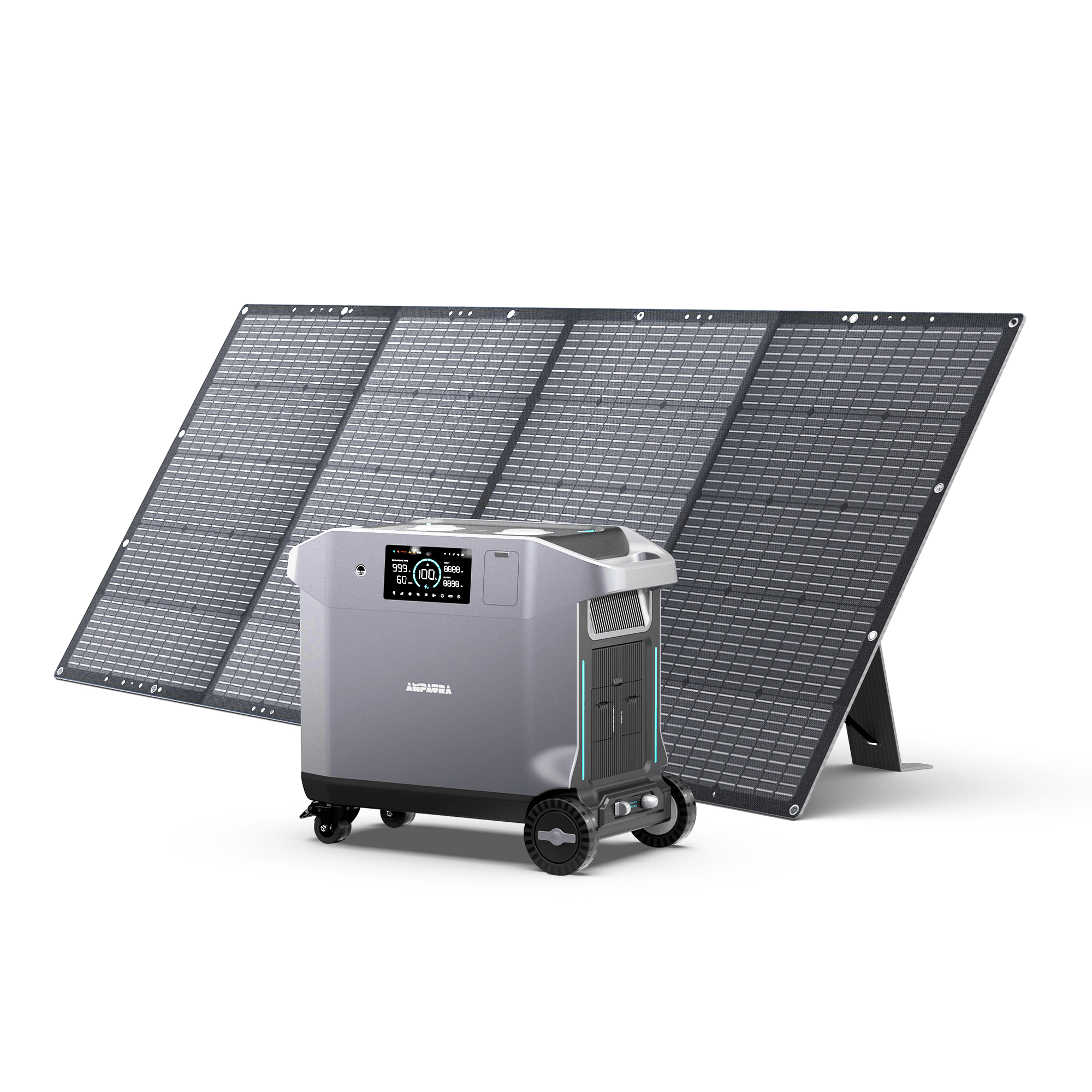 AmpAura Purea 3 3.84kWh Solar Generator